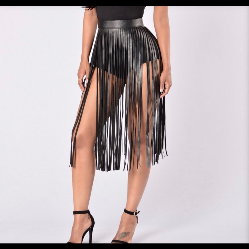 Plus size Fringe Belt